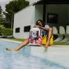 Rucsac de perete cu șablon SPONGEBOB DLXR Rucsac de perete cu șablon SPONGEBOB DLXR