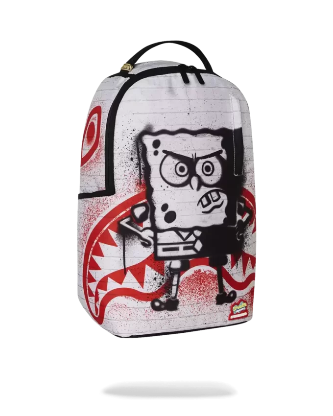 Rucsac de perete cu șablon SPONGEBOB DLXR Rucsac de perete cu șablon SPONGEBOB DLXR
