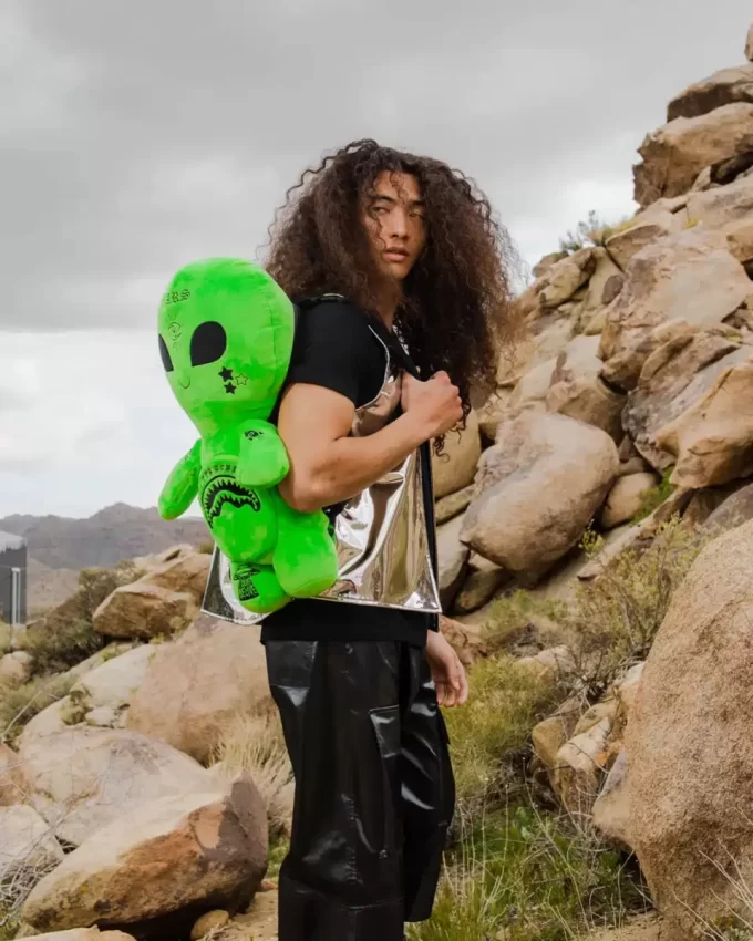 RUCSAC DE PLUȘ ALIEN RUCSAC DE PLUȘ ALIEN