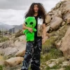 RUCSAC DE PLUȘ ALIEN RUCSAC DE PLUȘ ALIEN