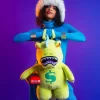 Rucsac de pluș Rugrats Reptar Growl Rucsac de pluș Rugrats Reptar Growl