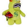 Rucsac de pluș Rugrats Reptar Growl Rucsac de pluș Rugrats Reptar Growl