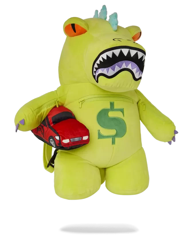 Rucsac de pluș Rugrats Reptar Growl Rucsac de pluș Rugrats Reptar Growl