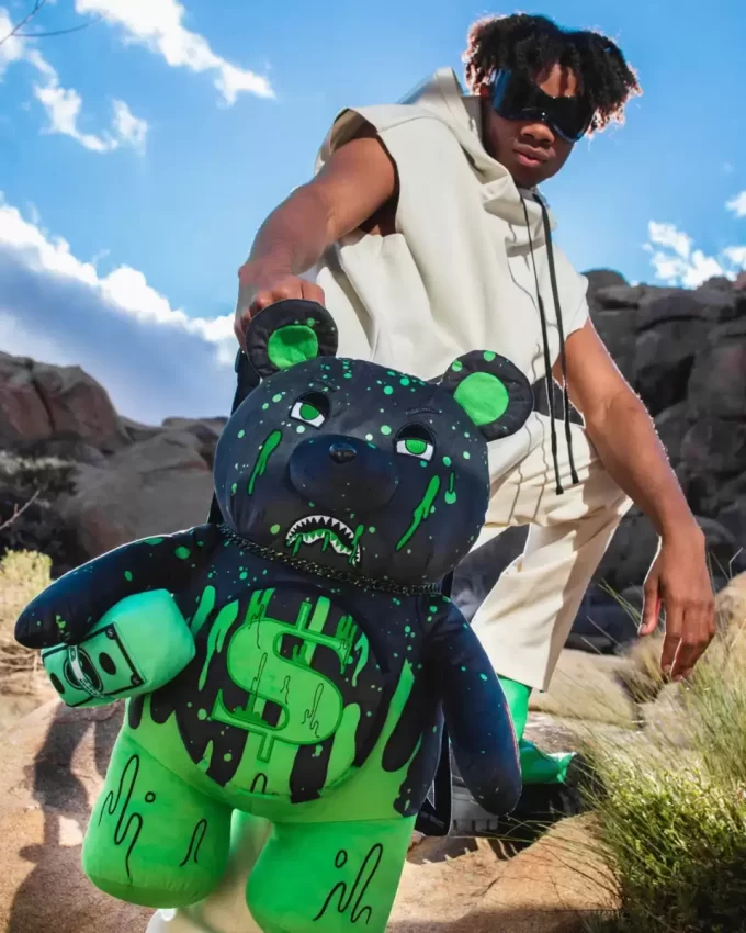 RUCSAC DRIP BEAR MONEYBEAR URSULET DE PLUȘ RUCSAC DRIP BEAR MONEYBEAR URSULET DE PLUȘ