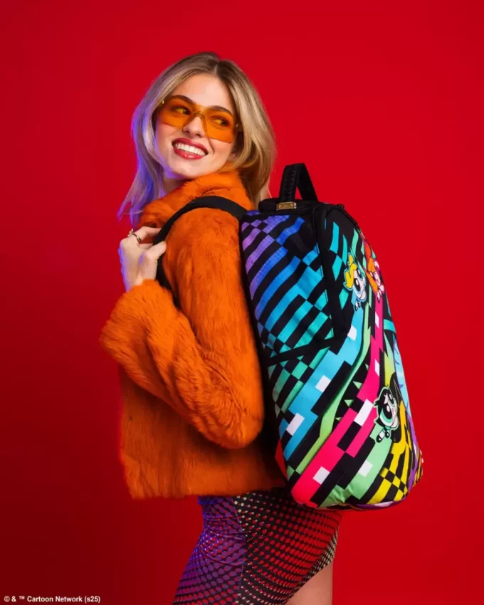 RUCSAC FETIȚELE POWERPUFF CURCUBEU DISTRUGĂTOARE RUCSAC FETIȚELE POWERPUFF CURCUBEU DISTRUGĂTOARE