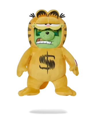 RUCSAC GARFIELD MONEYBEAR CU URSULEȚ DE PLUȘ
