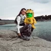 RUCSAC GARFIELD MONEYBEAR CU URSULEȚ DE PLUȘ