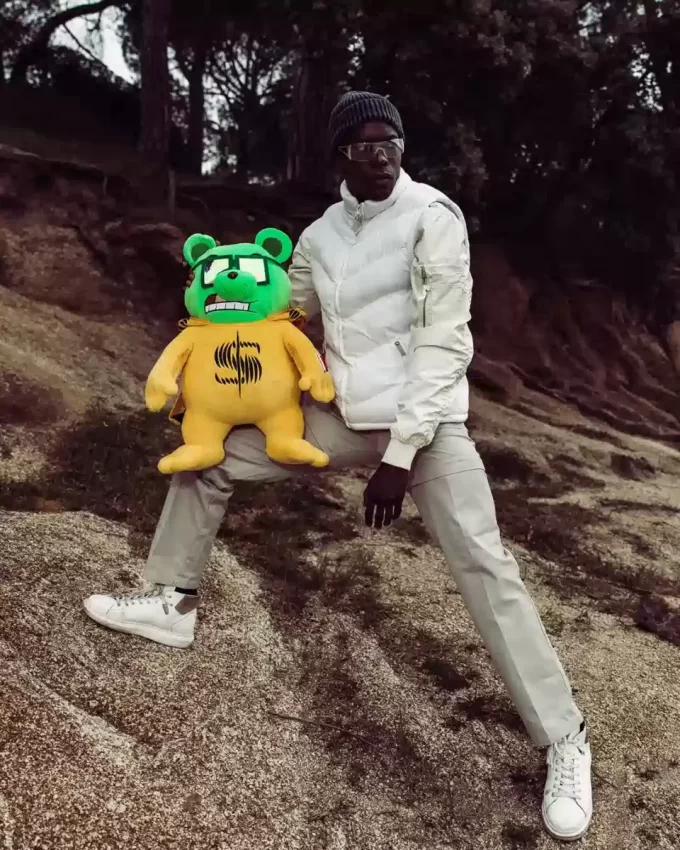 RUCSAC GARFIELD MONEYBEAR CU URSULEȚ DE PLUȘ