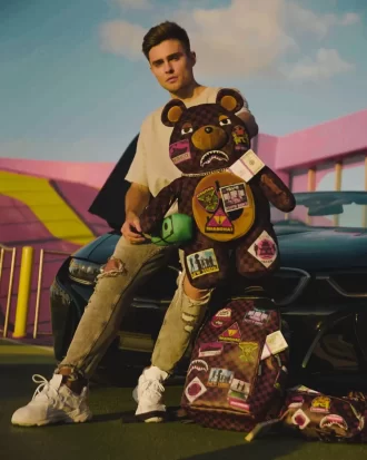 RUCSAC GLOBAL MOGUL MONEYBEAR URSULET DE PLUȘ