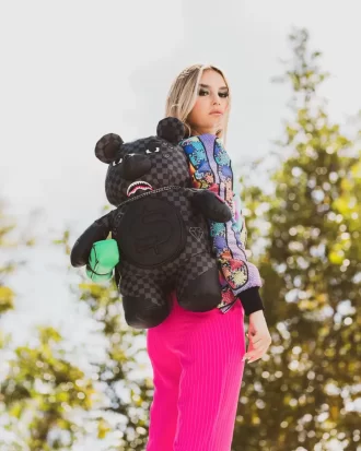 Rucsac Henny Alir la Tron, Ursuleț de Pluș Moneybear