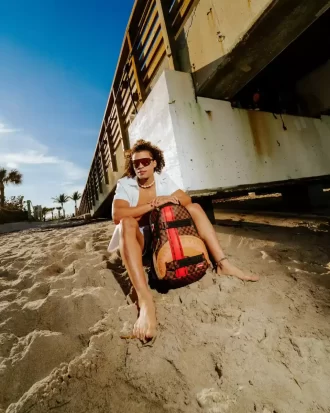 Rucsac Henny Victory pentru skateboard cu curea