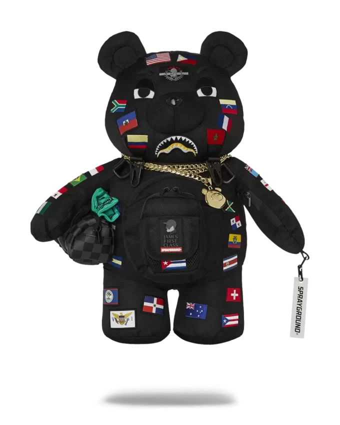 Rucsac James First Class Global Flags Moneybear Rucsac James First Class Global Flags Moneybear