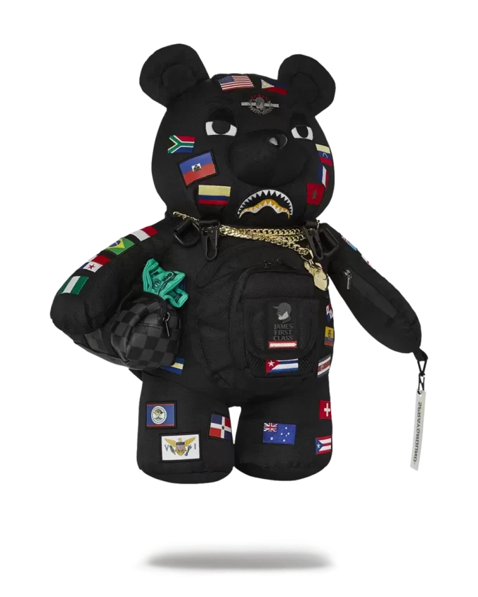 Rucsac James First Class Global Flags Moneybear Rucsac James First Class Global Flags Moneybear