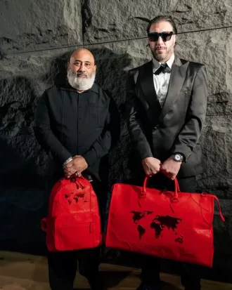 Rucsac James First Class Ruby Red Château