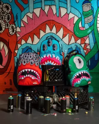 RUCSAC JORGE RODRIGUEZ THE ARTIST COLLAB BLINKY SHARK
