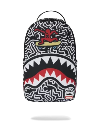Rucsac Keith Haring Skater Shark DLXSR