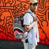 Rucsac Keith Haring Skater Shark DLXSR