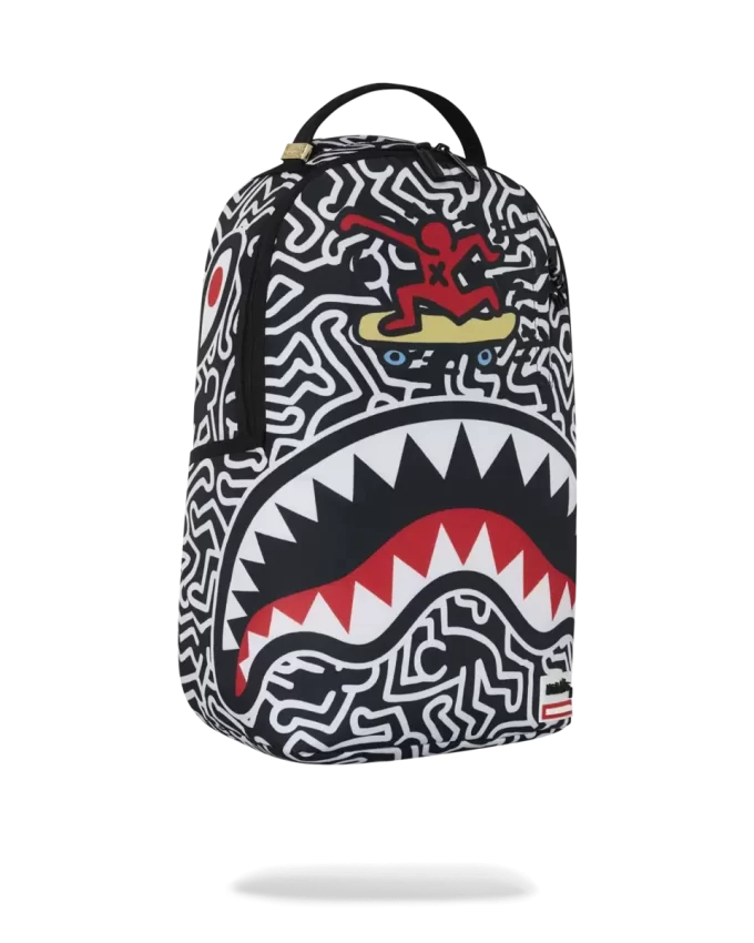 Rucsac Keith Haring Skater Shark DLXSR