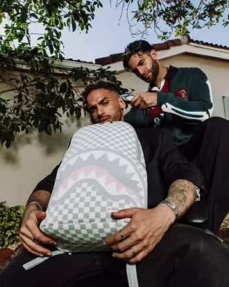 Rucsac KNIT SHARKS IN PARIS crem DLX