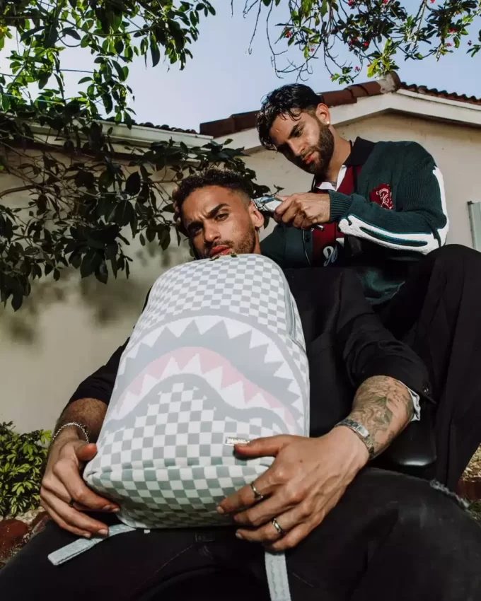 Rucsac KNIT SHARKS IN PARIS crem DLX
