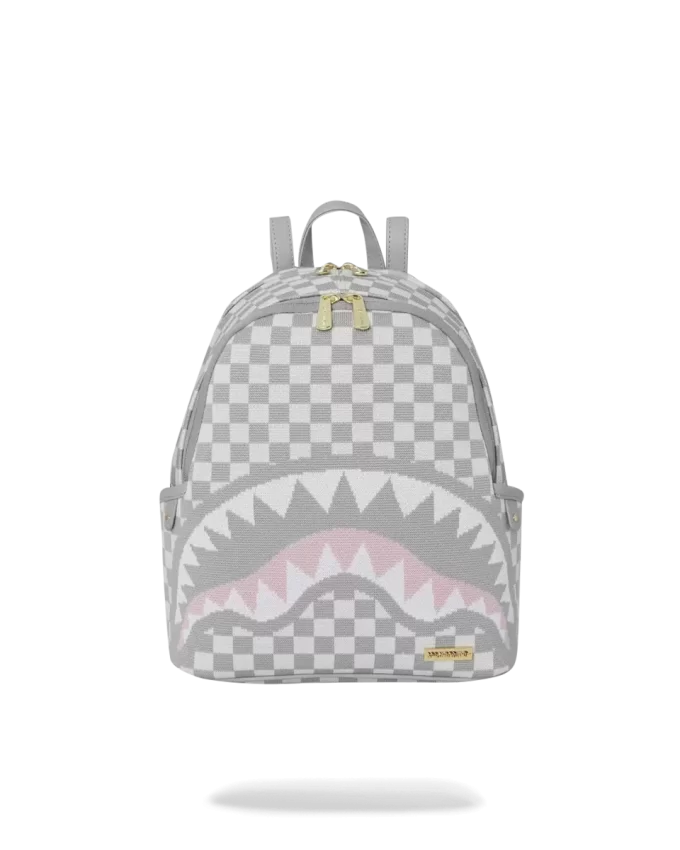 Rucsac KNIT SHARKS IN PARIS în culoarea crem SAVAGE Rucsac KNIT SHARKS IN PARIS în culoarea crem SAVAGE
