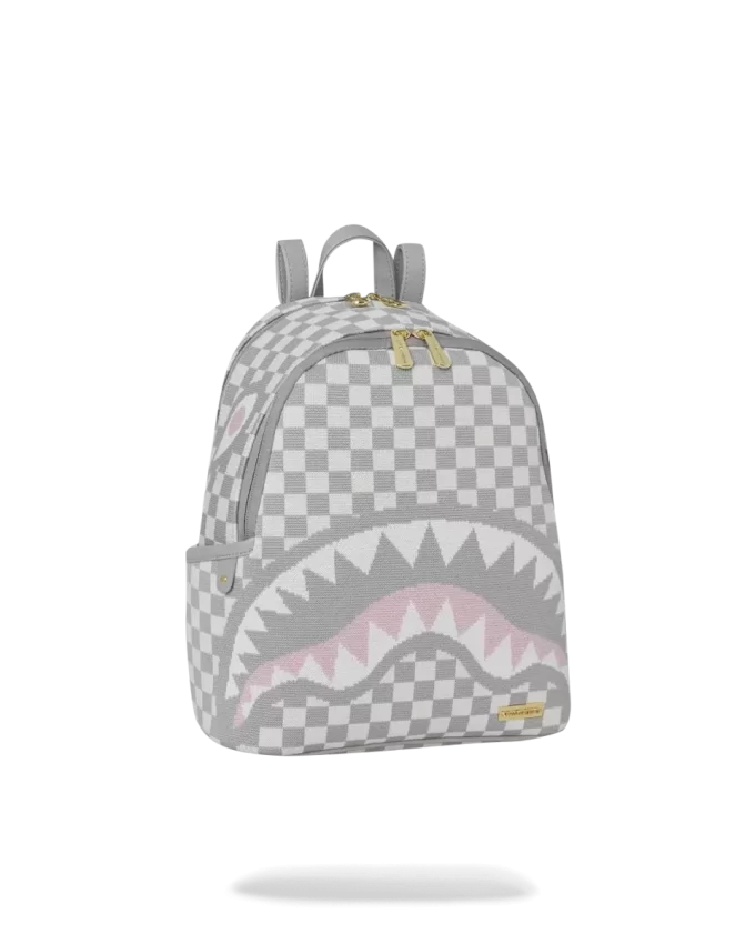 Rucsac KNIT SHARKS IN PARIS în culoarea crem SAVAGE Rucsac KNIT SHARKS IN PARIS în culoarea crem SAVAGE
