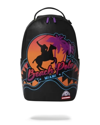 RUCSAC MIAMI BEACH POLO COLLAB (DLXV-NEGRU)