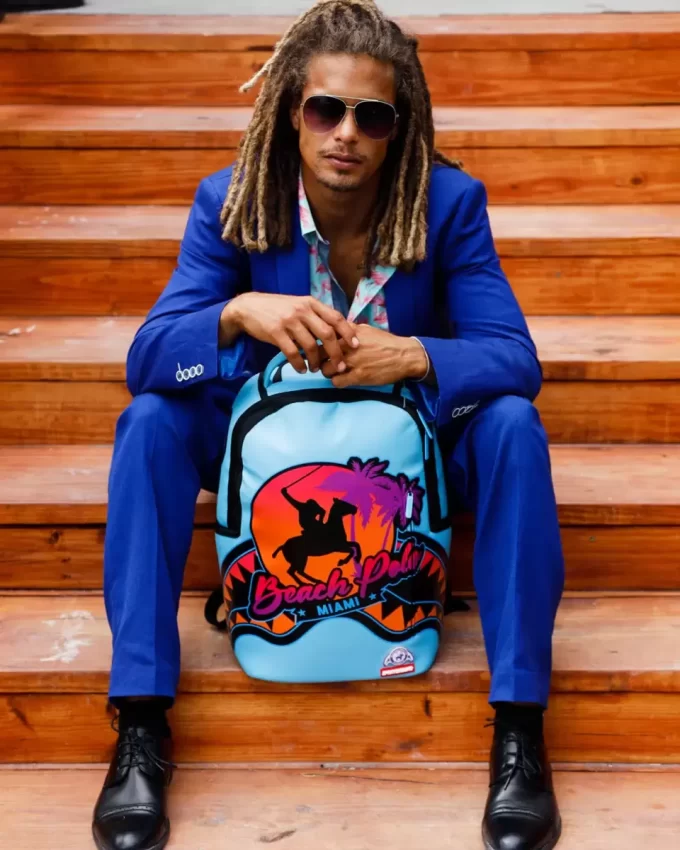 RUCSAC MIAMI BEACH POLO COLLAB (DLXV-SKY) RUCSAC MIAMI BEACH POLO COLLAB (DLXV-SKY)