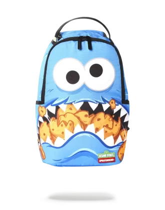 RUCSAC MINI COOKIE MONSTER SHARK