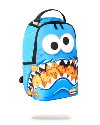 RUCSAC MINI COOKIE MONSTER SHARK
