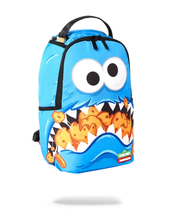 RUCSAC MINI COOKIE MONSTER SHARK RUCSAC MINI COOKIE MONSTER SHARK