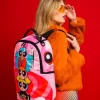 Rucsac mini Powerpuff Girls cu stivuire Rucsac mini Powerpuff Girls cu stivuire