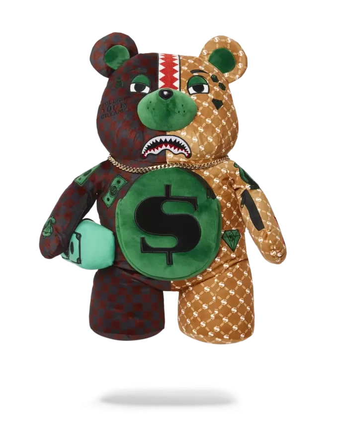 RUCSAC MONEY BEAR URSULET DE PLUȘ PARIS VS FLORENȚA RUCSAC MONEY BEAR URSULET DE PLUȘ PARIS VS FLORENȚA