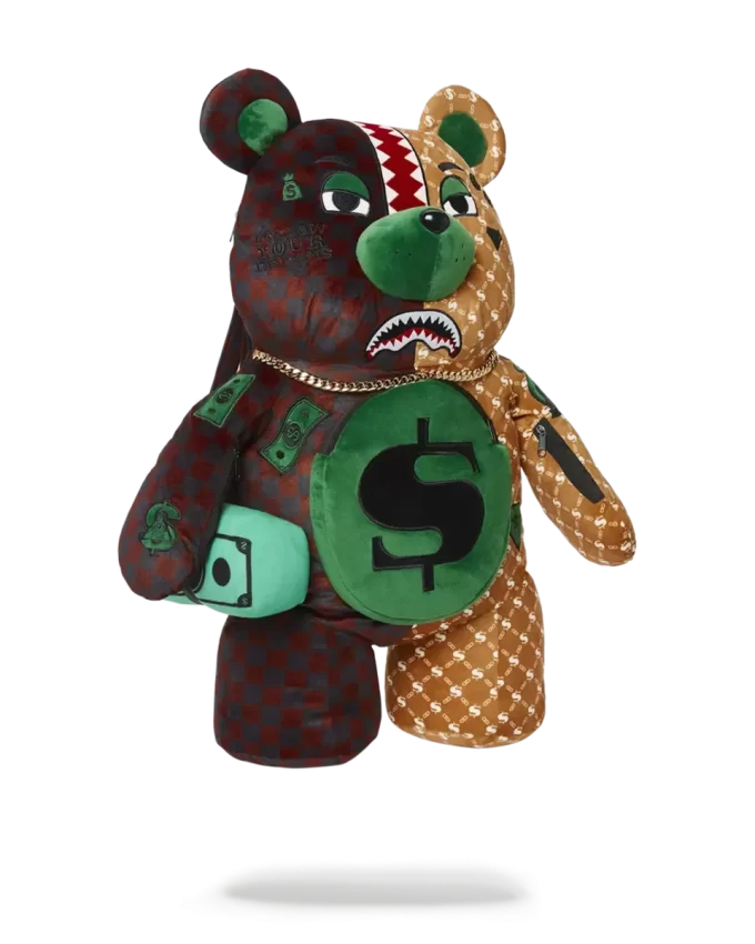 RUCSAC MONEY BEAR URSULET DE PLUȘ PARIS VS FLORENȚA RUCSAC MONEY BEAR URSULET DE PLUȘ PARIS VS FLORENȚA