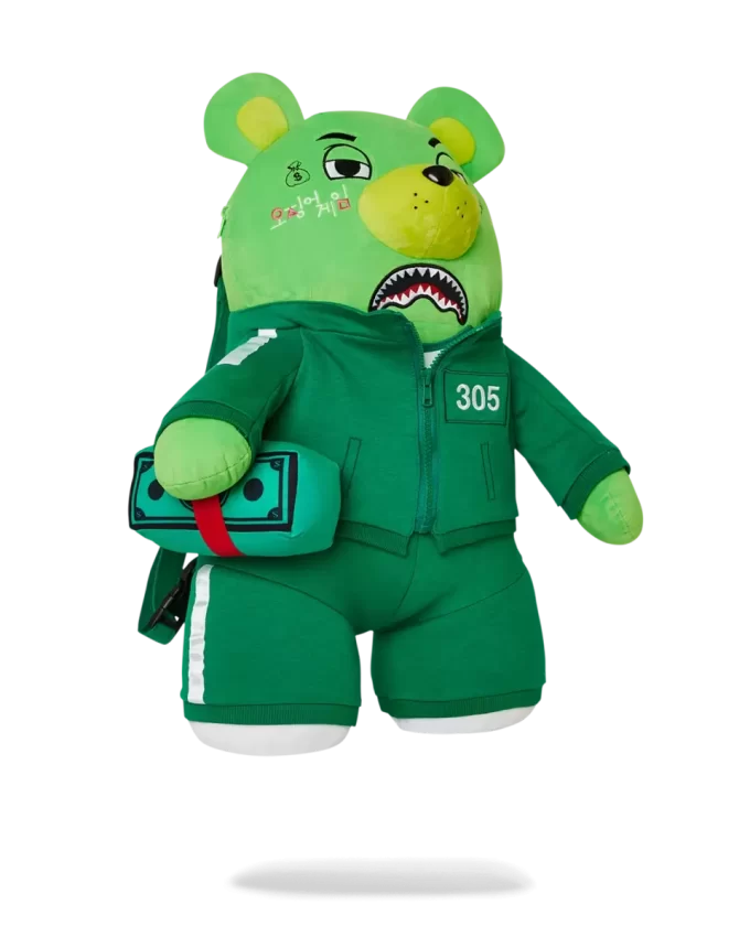 RUCSAC MONEYBEAR, CONCURSANT ÎN COLABORAREA JOCULUI SQUID RUCSAC MONEYBEAR, CONCURSANT ÎN COLABORAREA JOCULUI SQUID