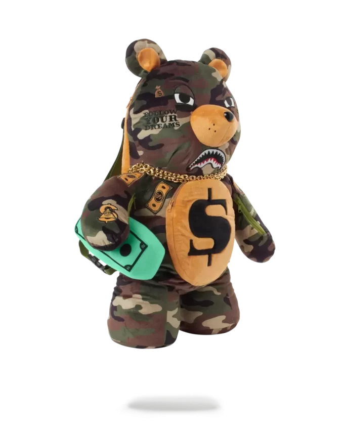RUCSAC MONEYBEAR URSULET DE PLUȘ RUCSAC MONEYBEAR URSULET DE PLUȘ