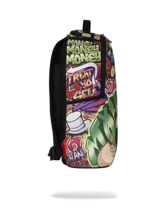 Rucsac MONOPOLY GRAFFITI GOLD RUSH DLXR Rucsac MONOPOLY GRAFFITI GOLD RUSH DLXR