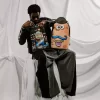 Rucsac Mr. Potato Head cu etichetă velcro și design mixt, model DLXSV Rucsac Mr. Potato Head cu etichetă velcro și design mixt, model DLXSV