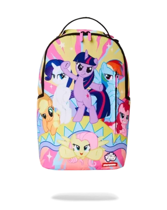 Rucsac My Little Pony cu echipa de rechini