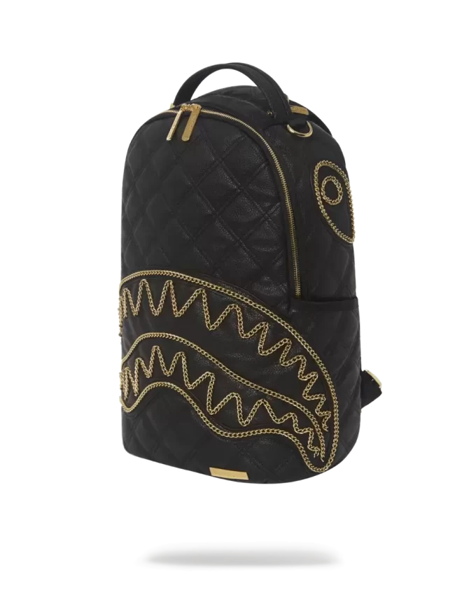 RUCSAC NOIR QUILT CU LANȚ DE AUR RECHIN (DLXV) RUCSAC NOIR QUILT CU LANȚ DE AUR RECHIN (DLXV)