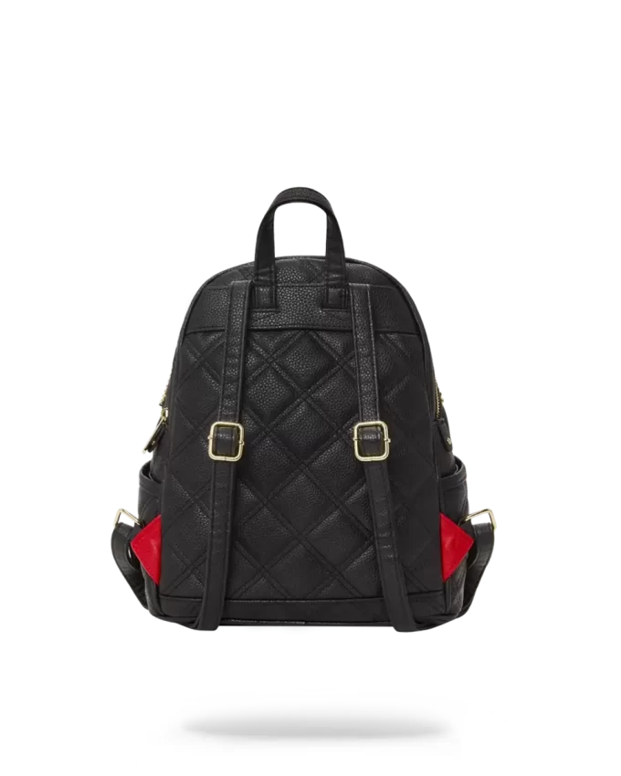 RUCSAC NOIR QUILT CU LANȚ DE AUR, RECHIN SAVAGE RUCSAC NOIR QUILT CU LANȚ DE AUR, RECHIN SAVAGE