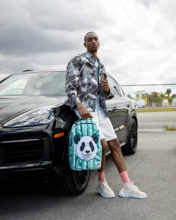 RUCSAC PANDA COZY DIN VELUR