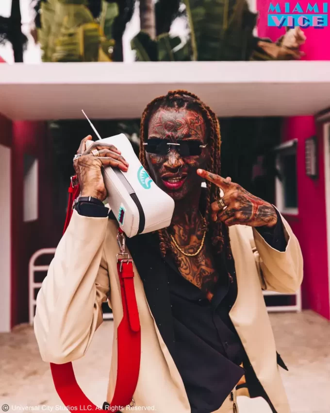 Rucsac pentru telefon mobil Miami Vice
