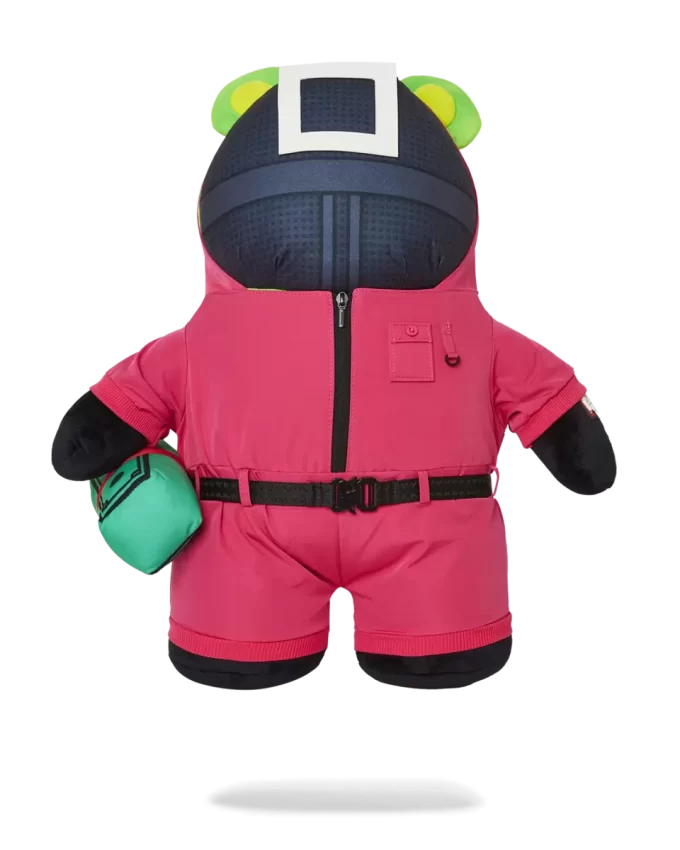 Rucsac Pink Soldiers Bear cu Squid Game Collaboration