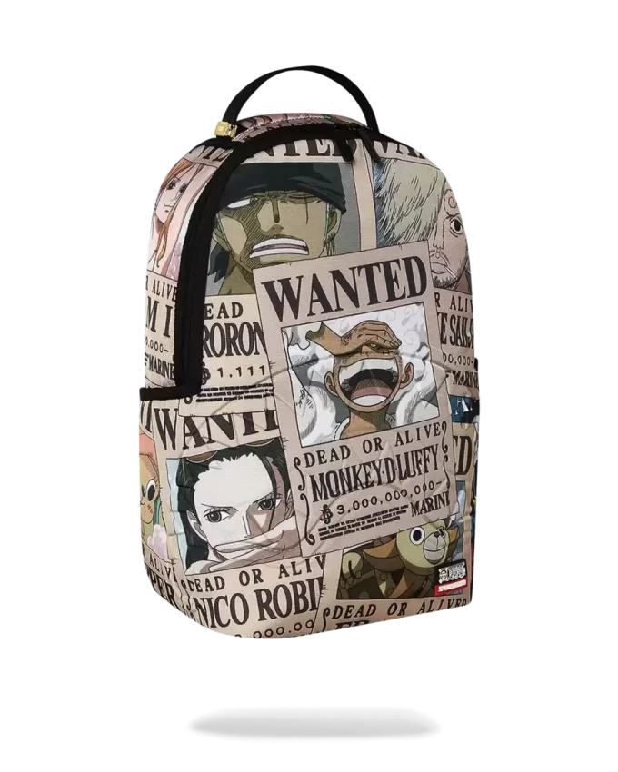Rucsac postere One Piece Wanted Shark Rucsac postere One Piece Wanted Shark