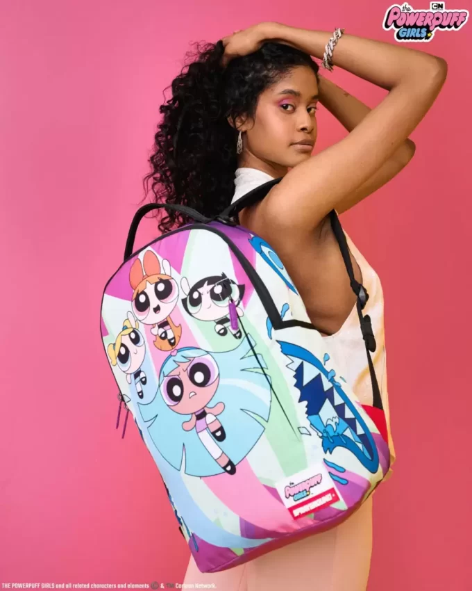 RUCSAC POWER PUFF GIRLS RECHIN MONSTRU RUCSAC POWER PUFF GIRLS RECHIN MONSTRU