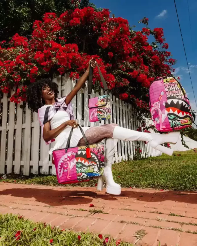 RUCSAC PRESTIGE PANTERA ROZ RUCSAC PRESTIGE PANTERA ROZ