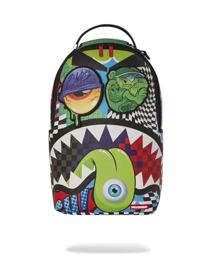 RUCSAC PSYCHO WORLD OF FUN (CU BEȚIȘOARE DETAȘABILE CU VELCRO PENTRU OCHI) RUCSAC PSYCHO WORLD OF FUN (CU BEȚIȘOARE DETAȘABILE CU VELCRO PENTRU OCHI)