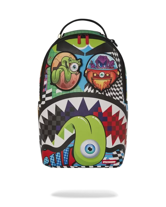 RUCSAC PSYCHO WORLD OF FUN (CU BEȚIȘOARE DETAȘABILE CU VELCRO PENTRU OCHI) RUCSAC PSYCHO WORLD OF FUN (CU BEȚIȘOARE DETAȘABILE CU VELCRO PENTRU OCHI)