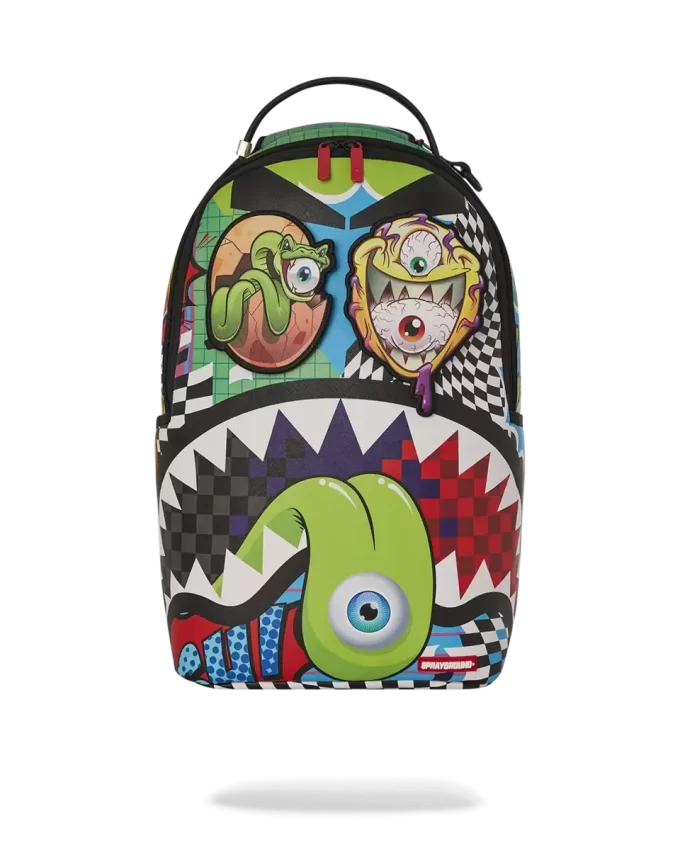 RUCSAC PSYCHO WORLD OF FUN (CU BEȚIȘOARE DETAȘABILE CU VELCRO PENTRU OCHI) RUCSAC PSYCHO WORLD OF FUN (CU BEȚIȘOARE DETAȘABILE CU VELCRO PENTRU OCHI)